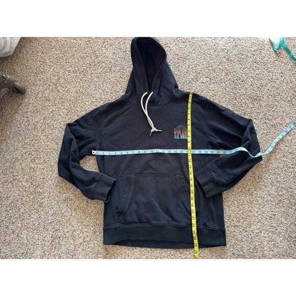 RIP CURL mens Sweatshirt size Small, black with colorful design - Picture 4 of 9